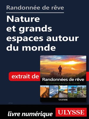 cover image of Randonnées de rêve Nature et grands espaces autour du monde